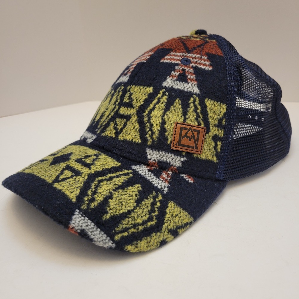Avalanche Trucker Hat‎ Snapback Aztec Design Multicolor Unisex Adjustable Cap